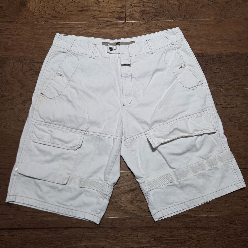 Vtg Marithe Francois Girbaud Cargo Shorts Mens 40 Denim Baggy 90s Y2K Shuttle